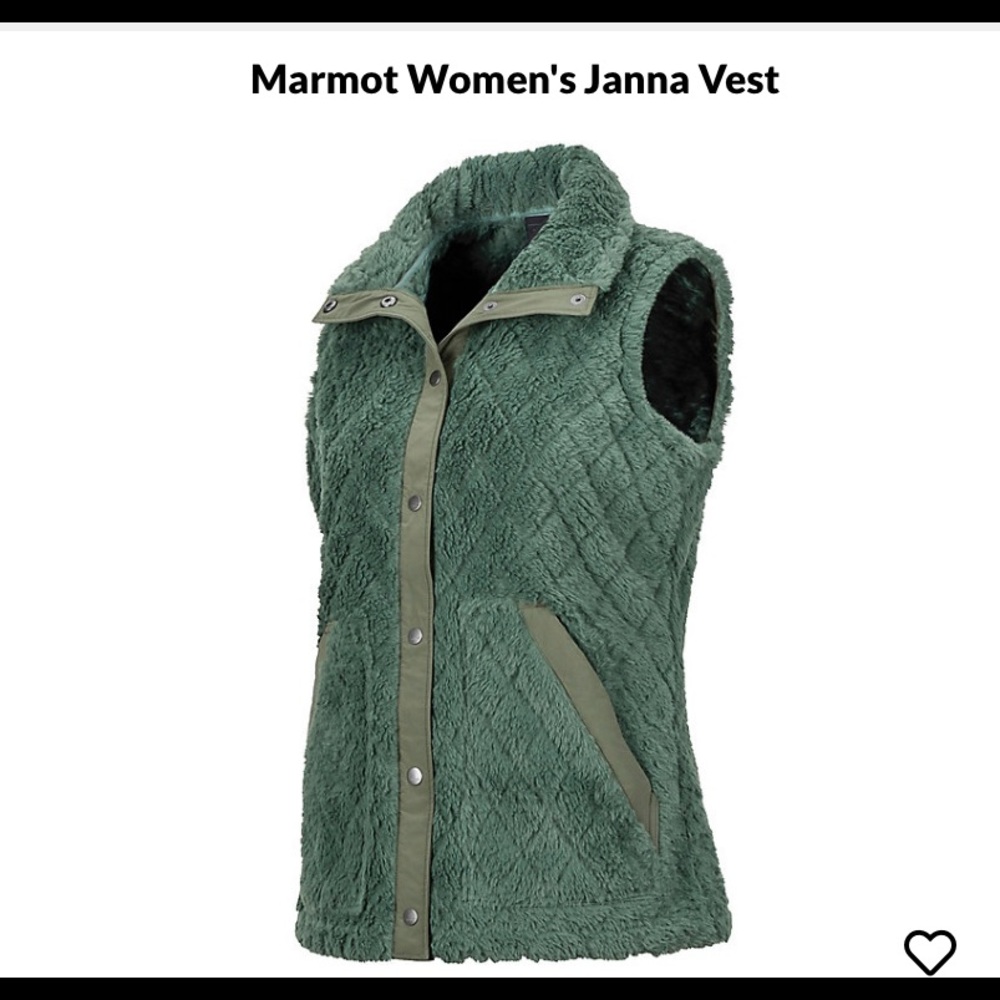 Marmot fleece vest
